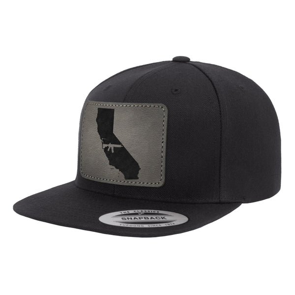 Keep California Tactical Leather Patch Hat Snapback