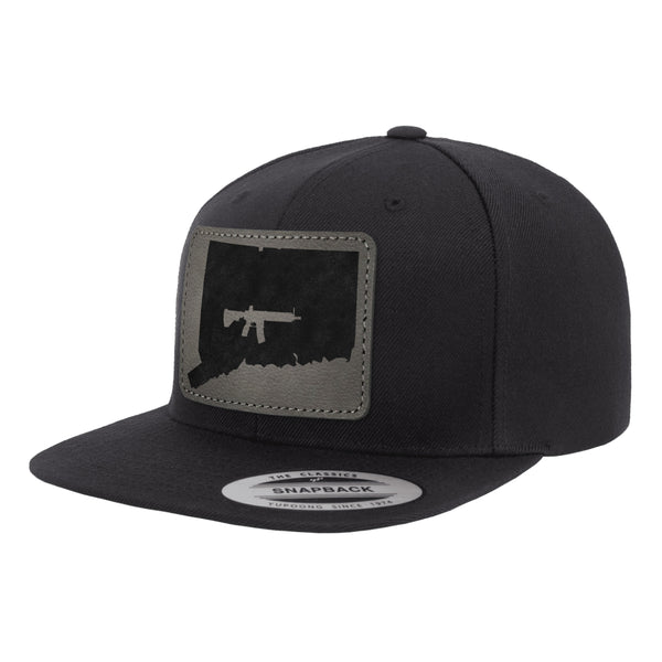 Keep Connecticut Tactical Leather Patch Hat Snapback