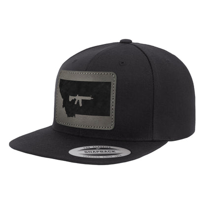 Keep Montana Tactical Leather Patch Hat Snapback