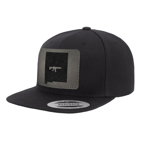 Keep New Mexico Tactical Leather Patch Hat Snapback
