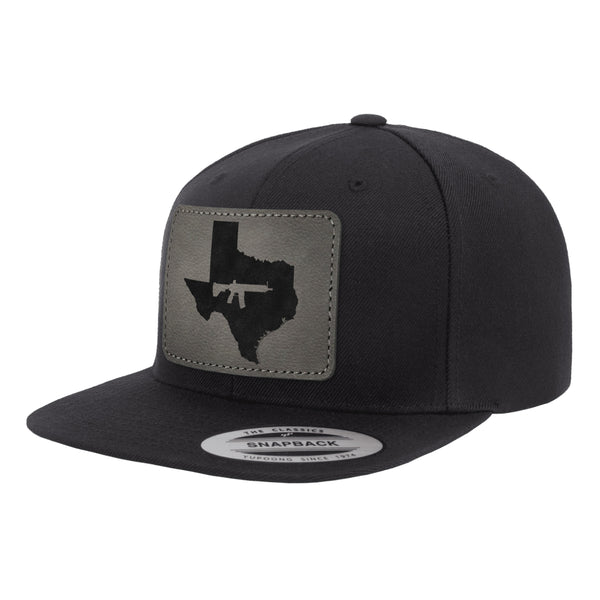 Keep Texas Tactical Leather Patch Hat Snapback