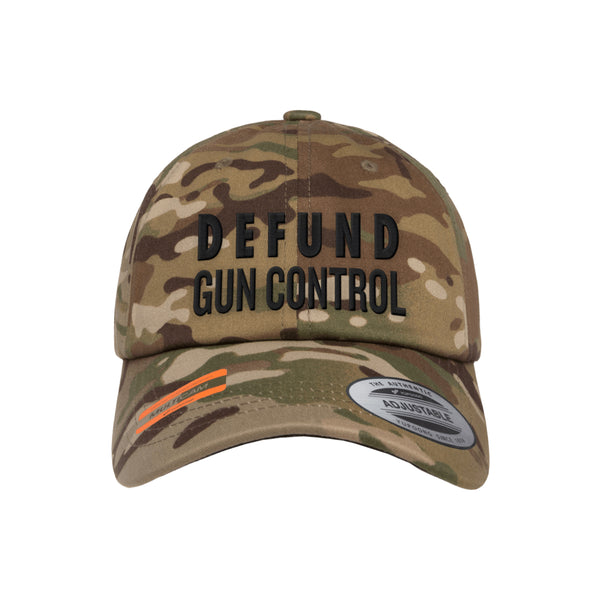 Defund Gun Control Dad Hat Tactical Arid
