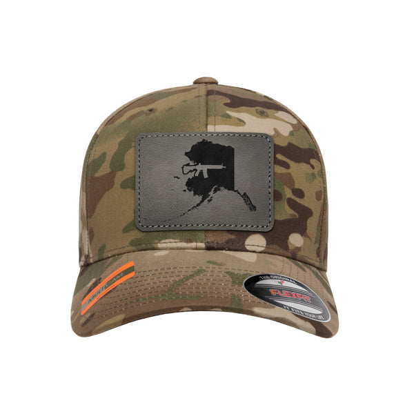 Keep Alaska Tactical Leather Patch Tactical Arid Hat FlexFit