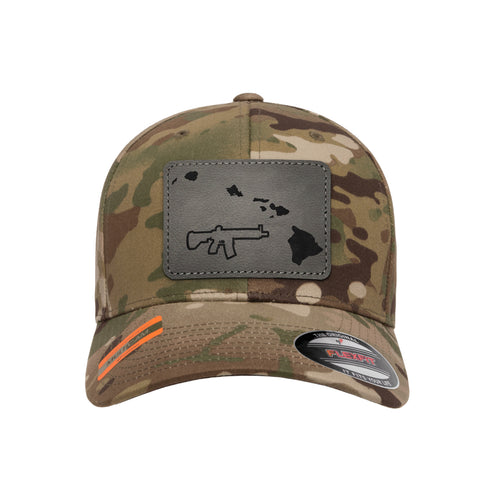 Keep Hawaii Tactical Leather Patch Tactical Arid Hat FlexFit