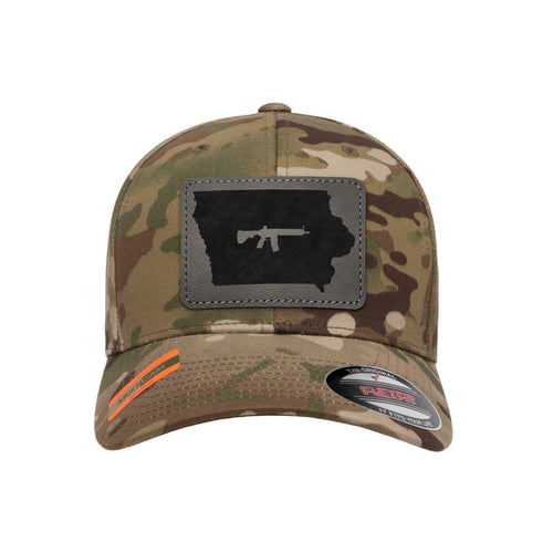 Keep Iowa Tactical Leather Patch Tactical Arid Hat FlexFit