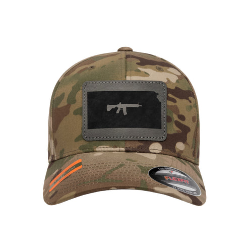 Keep Kansas Tactical Leather Patch Tactical Arid Hat FlexFit