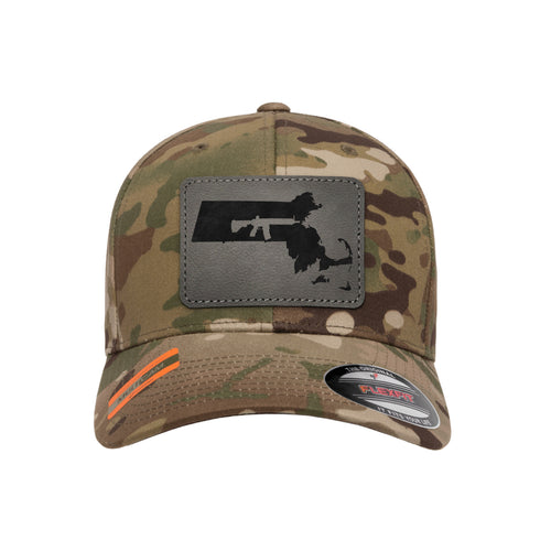 Keep Massachusetts Tactical Leather Patch Tactical Arid Hat FlexFit