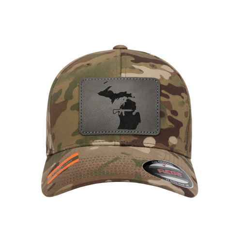 Keep Michigan Tactical Leather Patch Tactical Arid Hat FlexFit