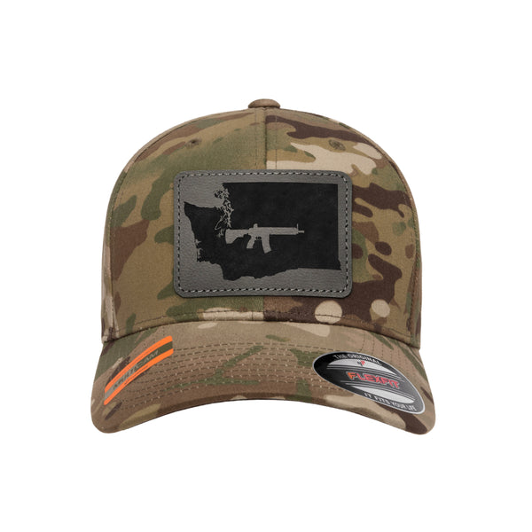 Keep Washington Tactical Leather Patch Tactical Arid Hat FlexFit
