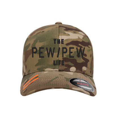 The Pew/Pew Life Tactical Arid Hat FlexFit