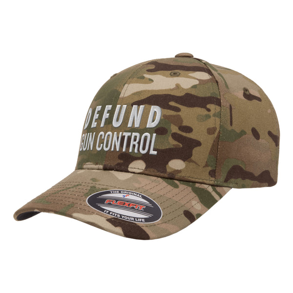 Defund Gun Control Tactical Arid Hat FlexFit