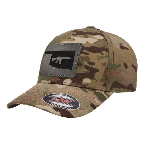 Keep Oklahoma Tactical Leather Patch Tactical Arid Hat FlexFit