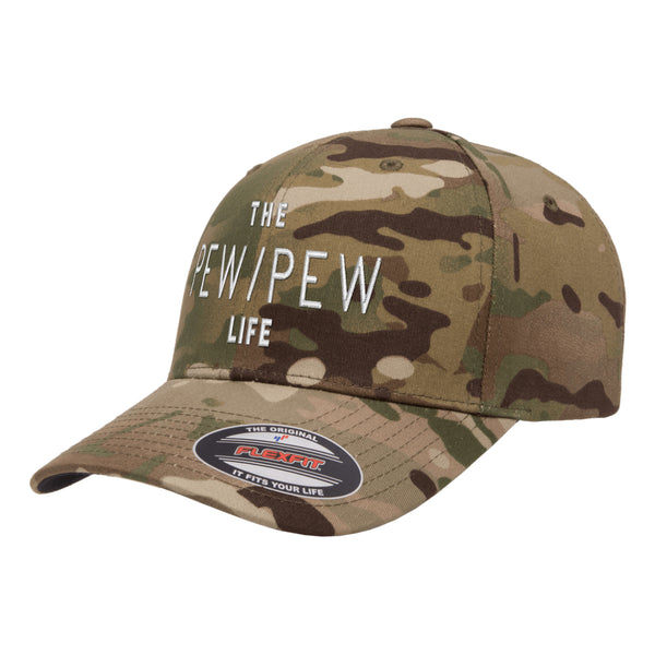 The Pew/Pew Life Tactical Arid Hat FlexFit