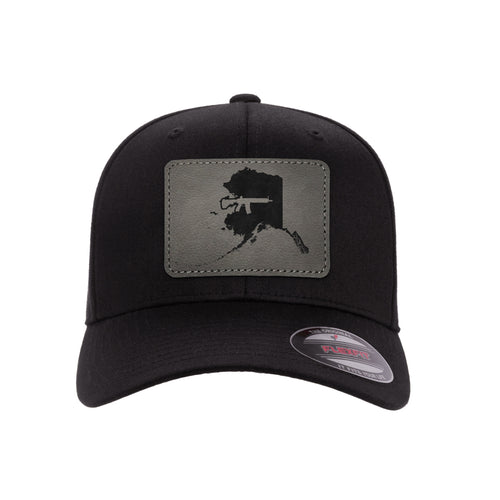 Keep Alaska Tactical Leather Patch Hat Flexfit