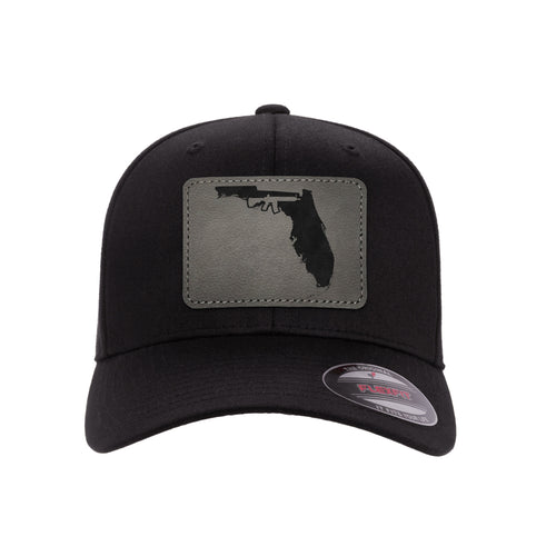 Keep Florida Tactical Leather Patch Hat Flexfit