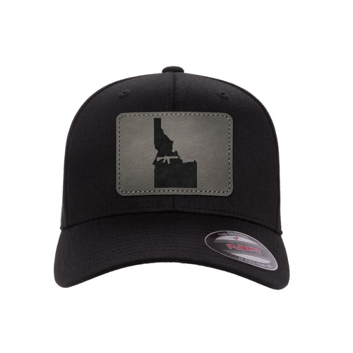 Keep Idaho Tactical Leather Patch Hat Flexfit