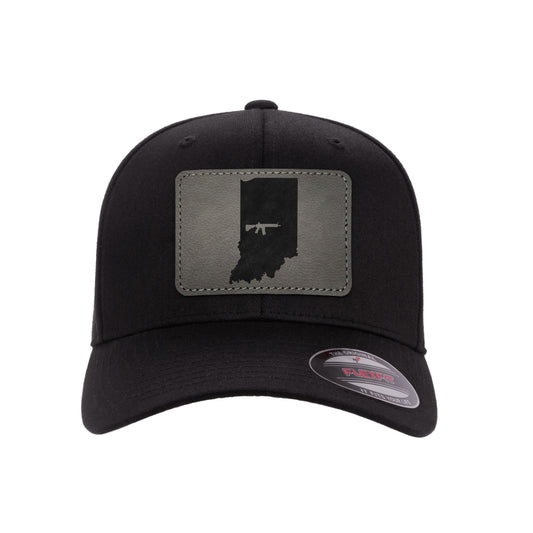 Keep Indiana Tactical Leather Patch Hat Flexfit