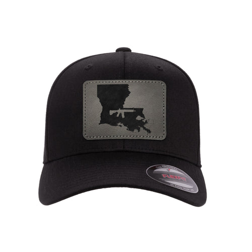 Keep Louisiana Tactical Leather Patch Hat Flexfit