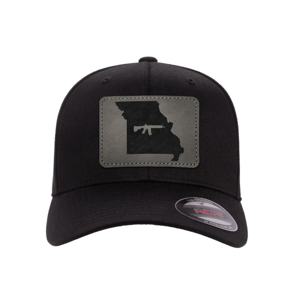 Keep Missouri Tactical Leather Patch Hat Flexfit