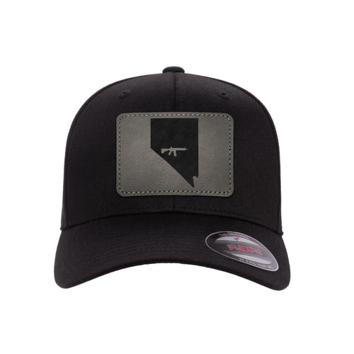 Keep Nevada Tactical Leather Patch Hat Flexfit