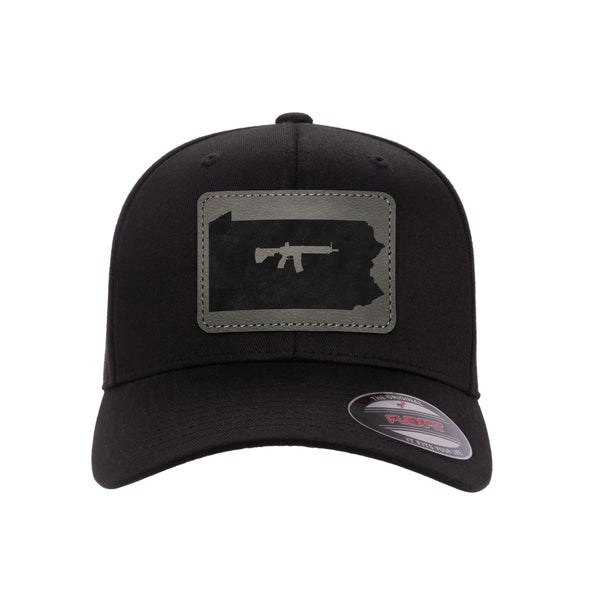Keep Pennsylvania Tactical Leather Patch Hat Flexfit