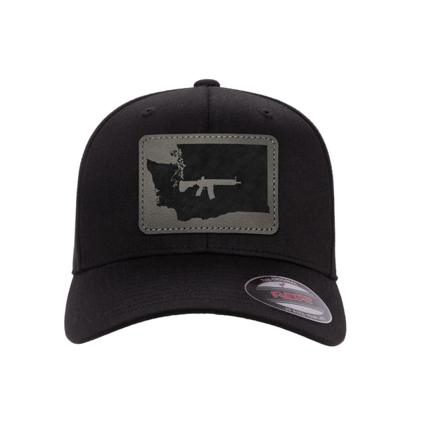 Keep Washington Tactical Leather Patch Hat Flexfit