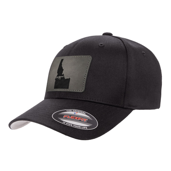 Keep Idaho Tactical Leather Patch Hat Flexfit