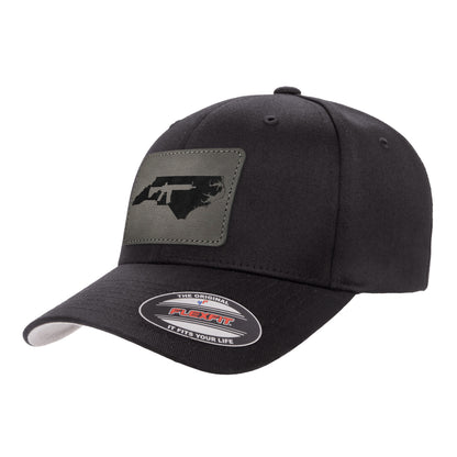 Keep North Carolina Tactical Leather Patch Hat Flexfit