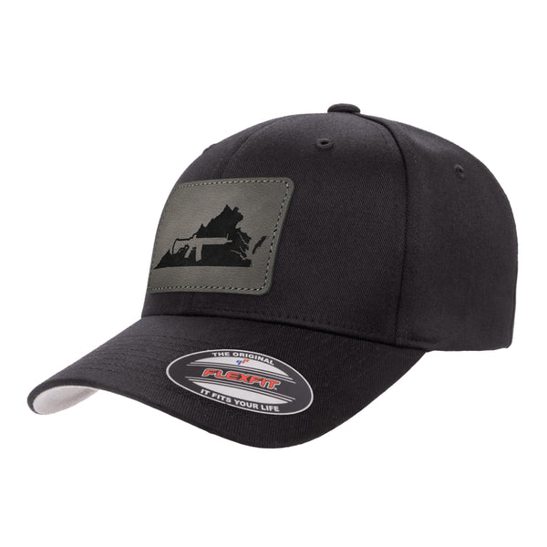 Keep Virgnia Tactical Leather Patch Hat Flexfit