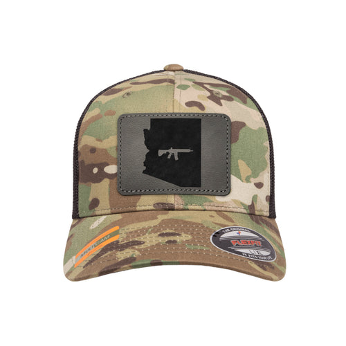 Keep Arizona Tactical Leather Patch Tactical Arid Flexfit Fitted Hat