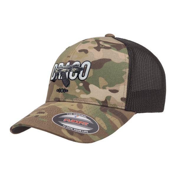Draco AK Pistol Emblem MultiCam Tactical Arid Trucker Hat Snapback