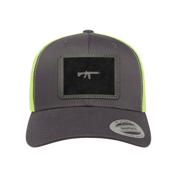 Keep Colorado Tactical Leather Patch Trucker Hat