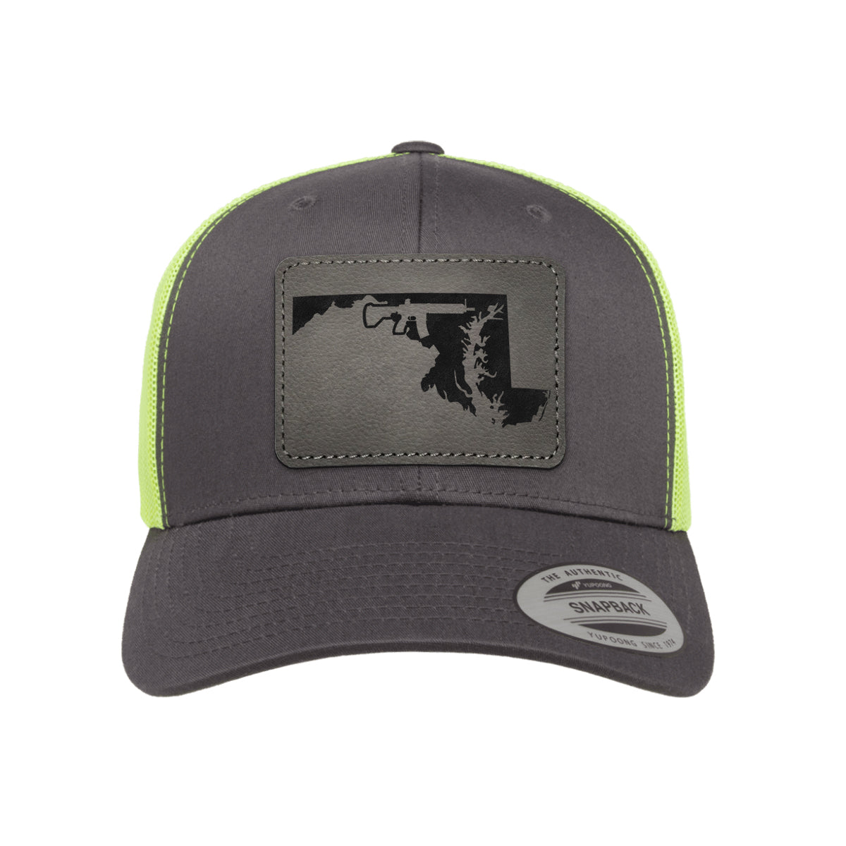 Keep Maryland Tactical Leather Patch Trucker Hat
