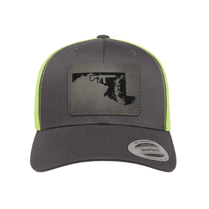 Keep Maryland Tactical Leather Patch Trucker Hat
