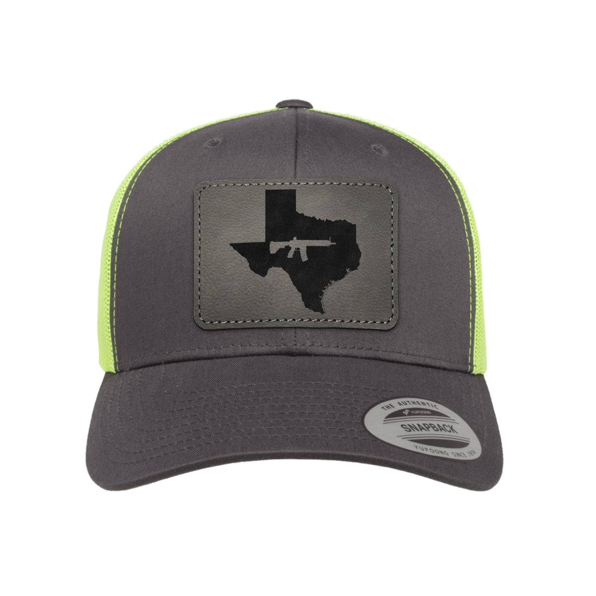 Keep Texas Tactical Leather Patch Trucker Hat