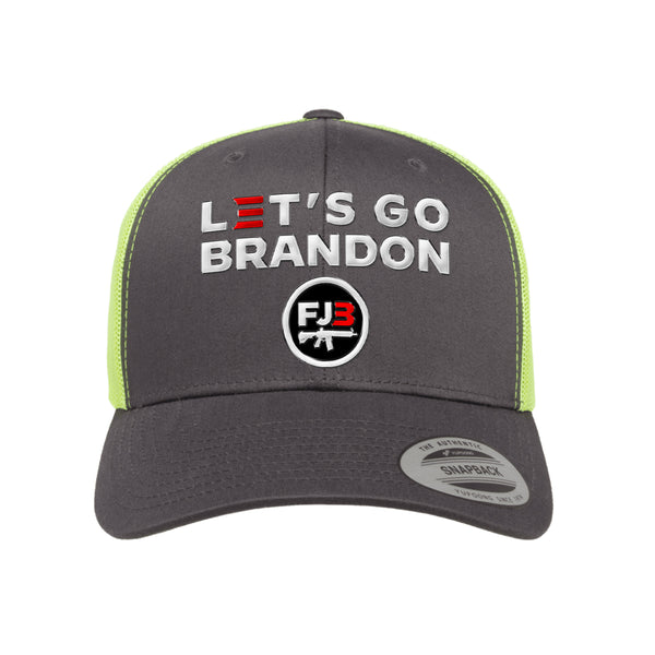 Let's Go Brandon Emblem Trucker Hat