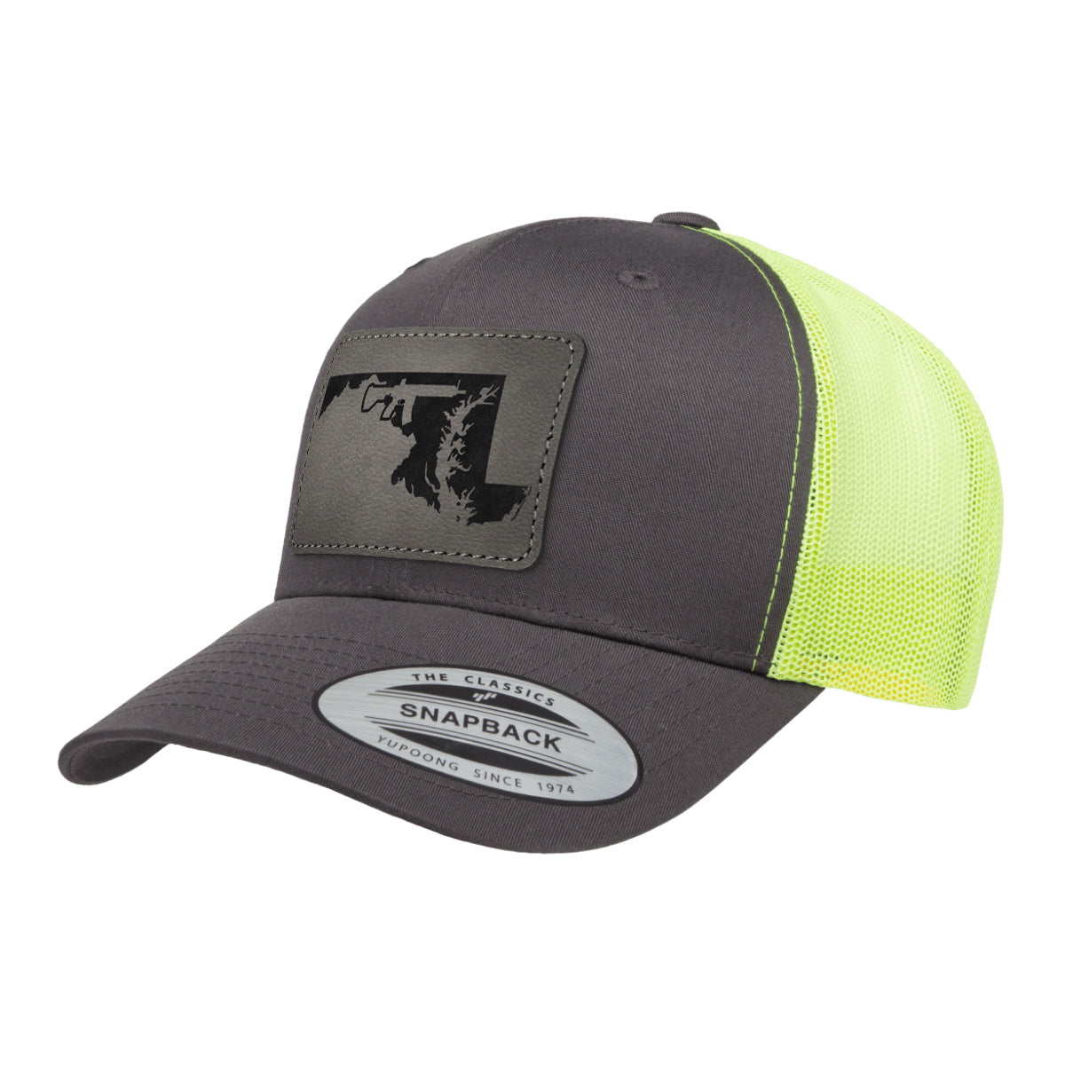 Keep Maryland Tactical Leather Patch Trucker Hat