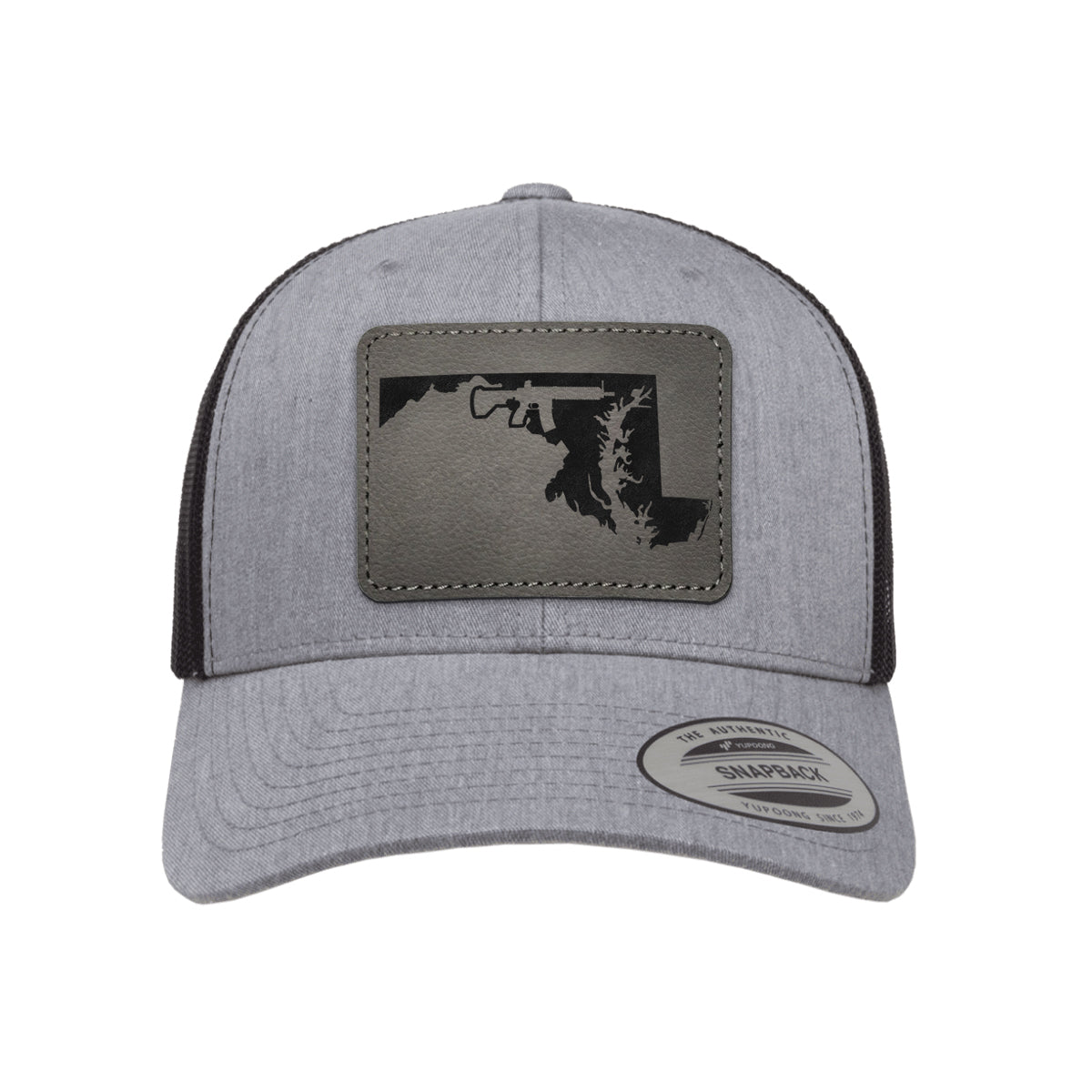 Keep Maryland Tactical Leather Patch Trucker Hat