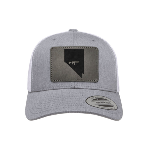 Keep Nevada Tactical Leather Patch Trucker Hat