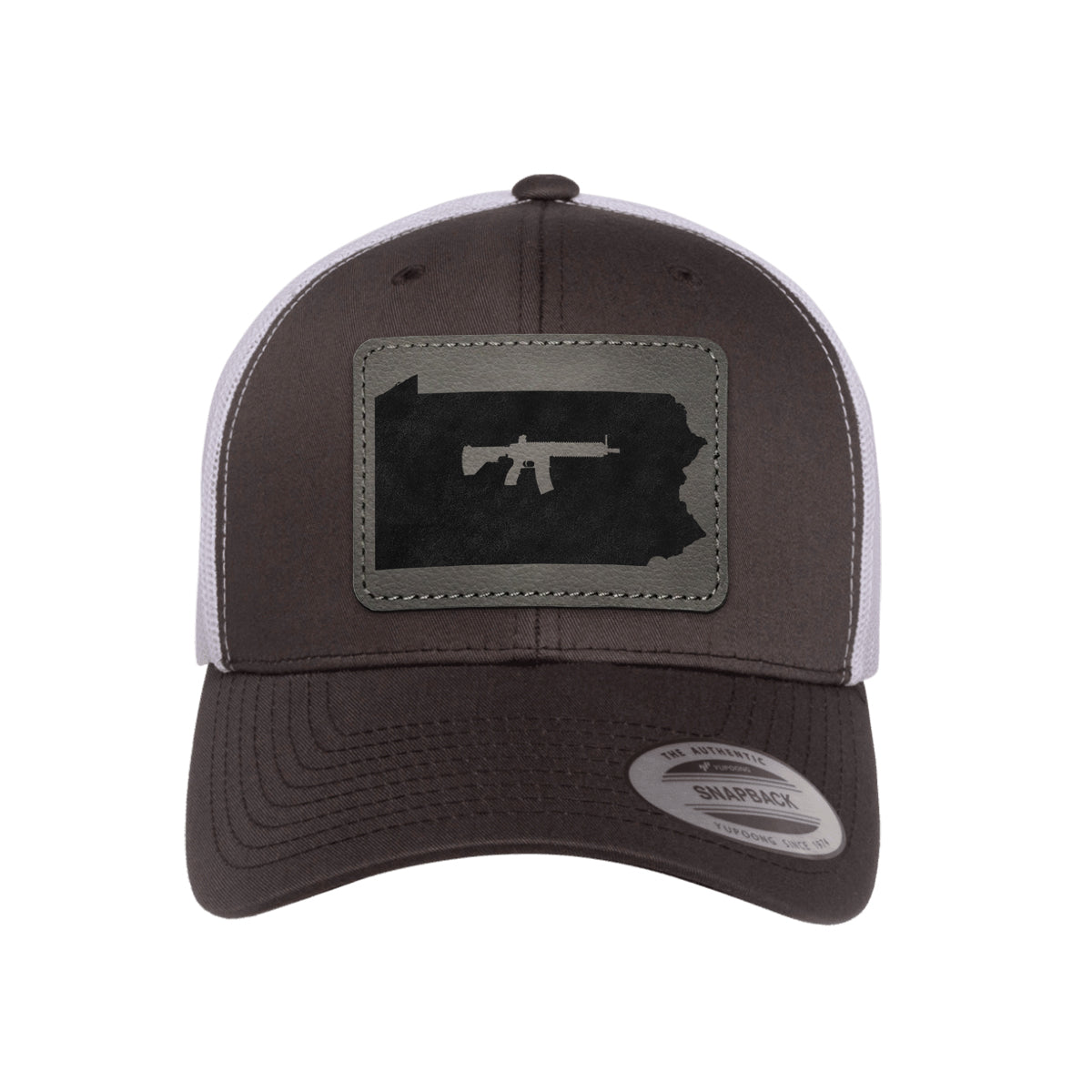 Keep Pennsylvania Tactical Leather Patch Trucker Hat