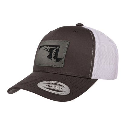 Keep Maryland Tactical Leather Patch Trucker Hat