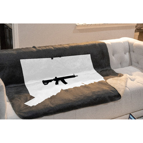 Keep Connecticut Tactical Sherpa Throw Blanket