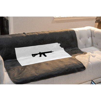 Keep Kansas Tactical Sherpa Throw Blanket