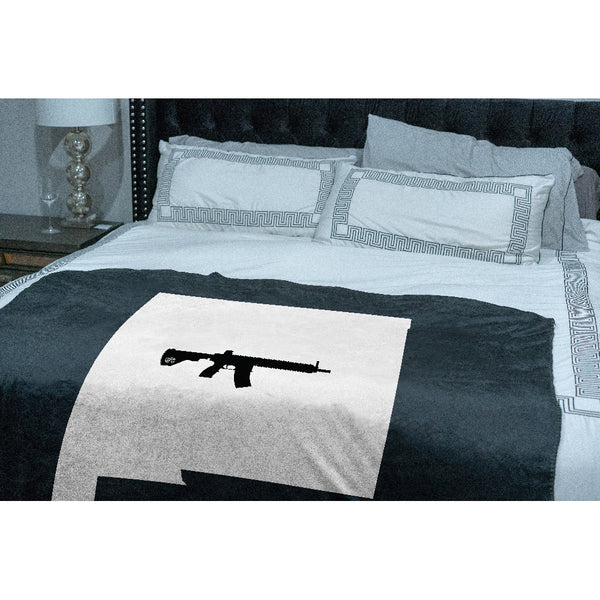 Keep New Mexico Tactical Sherpa Throw Blanket