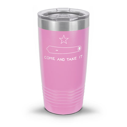 Come and Take It Laser Etched 30oz/20oz Tumbler