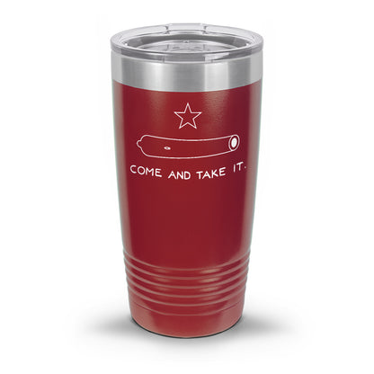 Come and Take It Laser Etched 30oz/20oz Tumbler