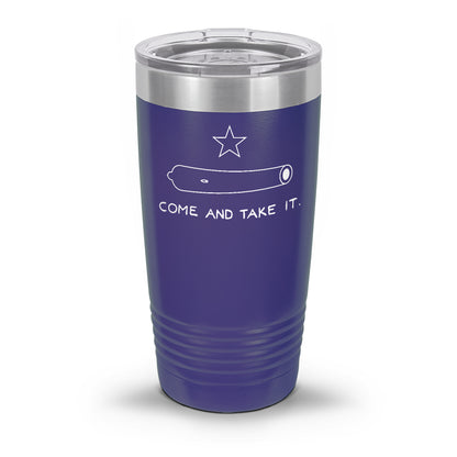 Come and Take It Laser Etched 30oz/20oz Tumbler