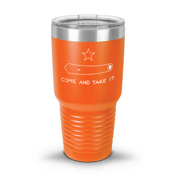 Come and Take It Laser Etched 30oz/20oz Tumbler