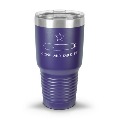 Come and Take It Laser Etched 30oz/20oz Tumbler