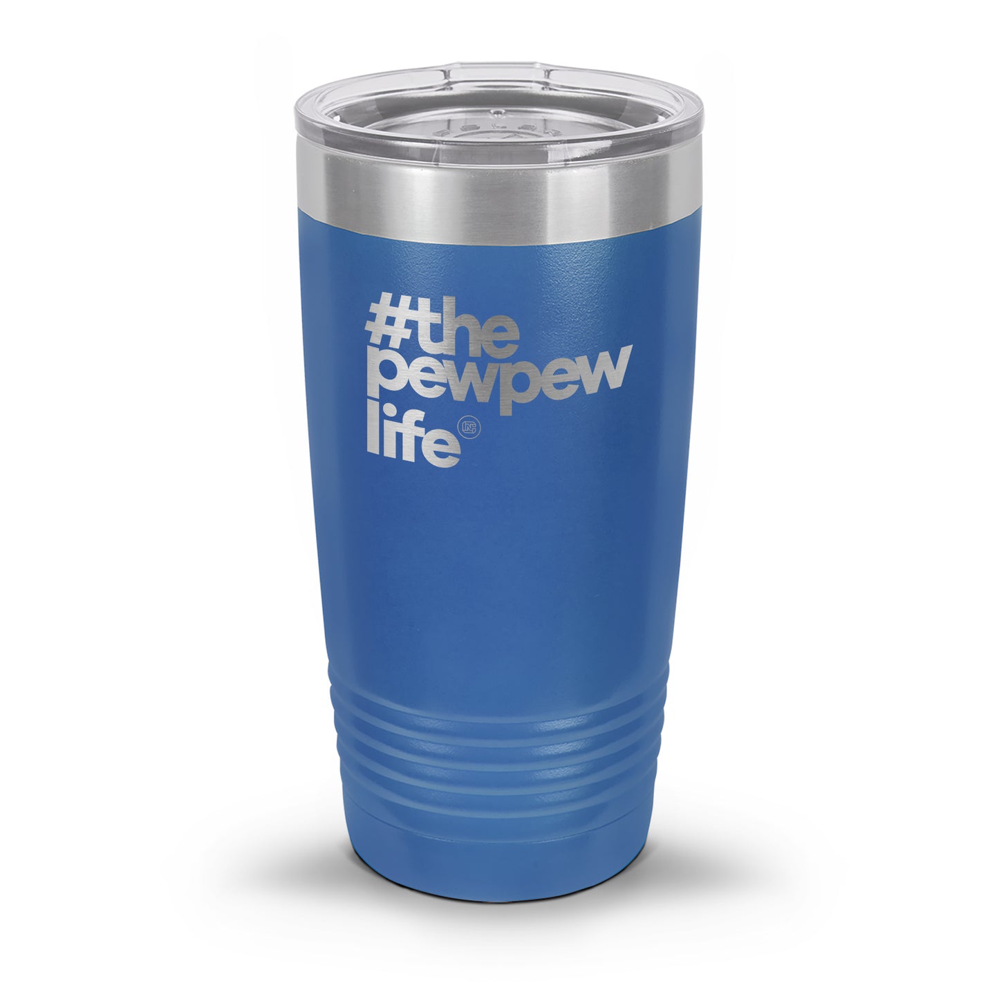 #ThePewPewLife Laser Etched 30oz/20oz Tumbler